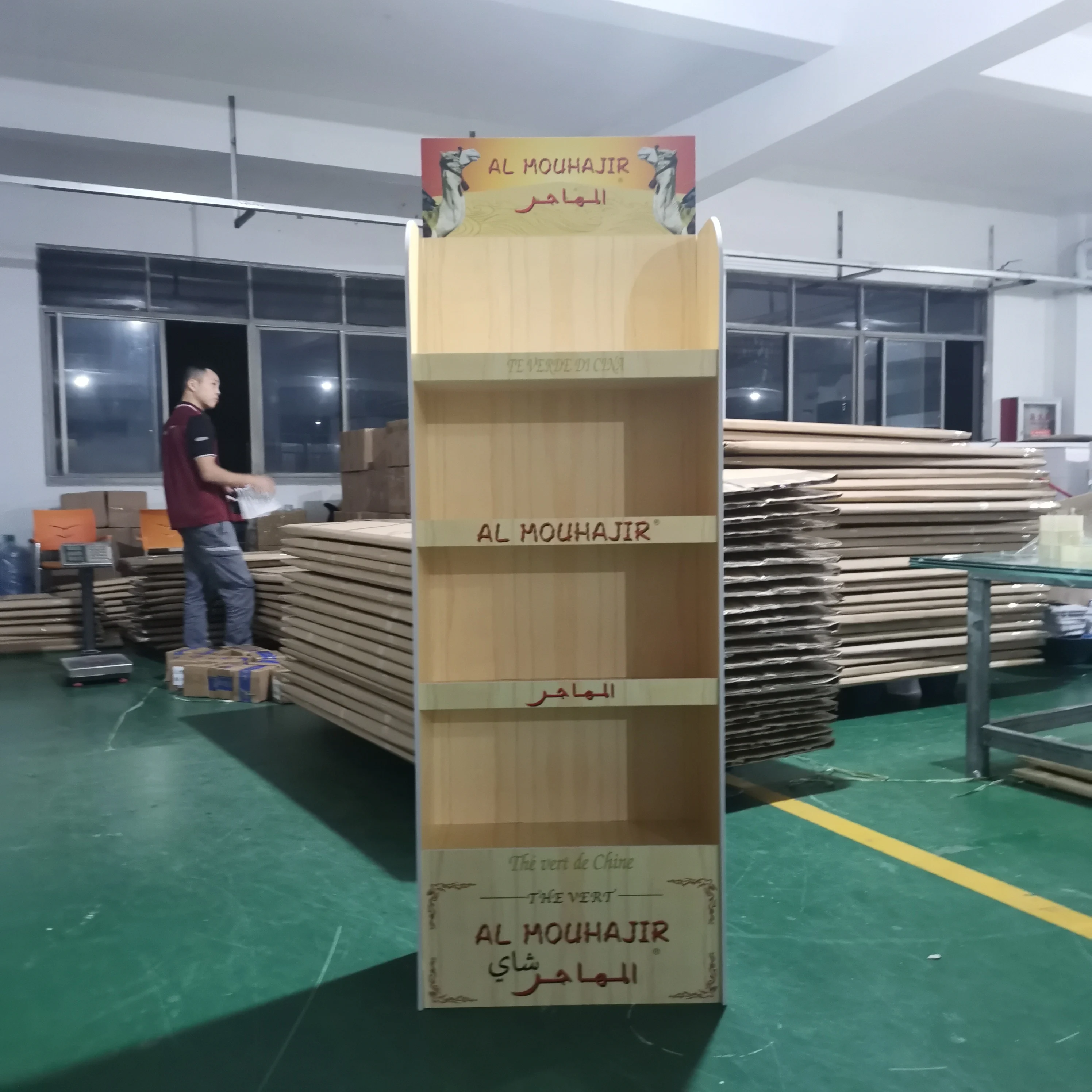 Customised Detachable Structure PVC Foam Board Display Stand POP Shelves Customized Size