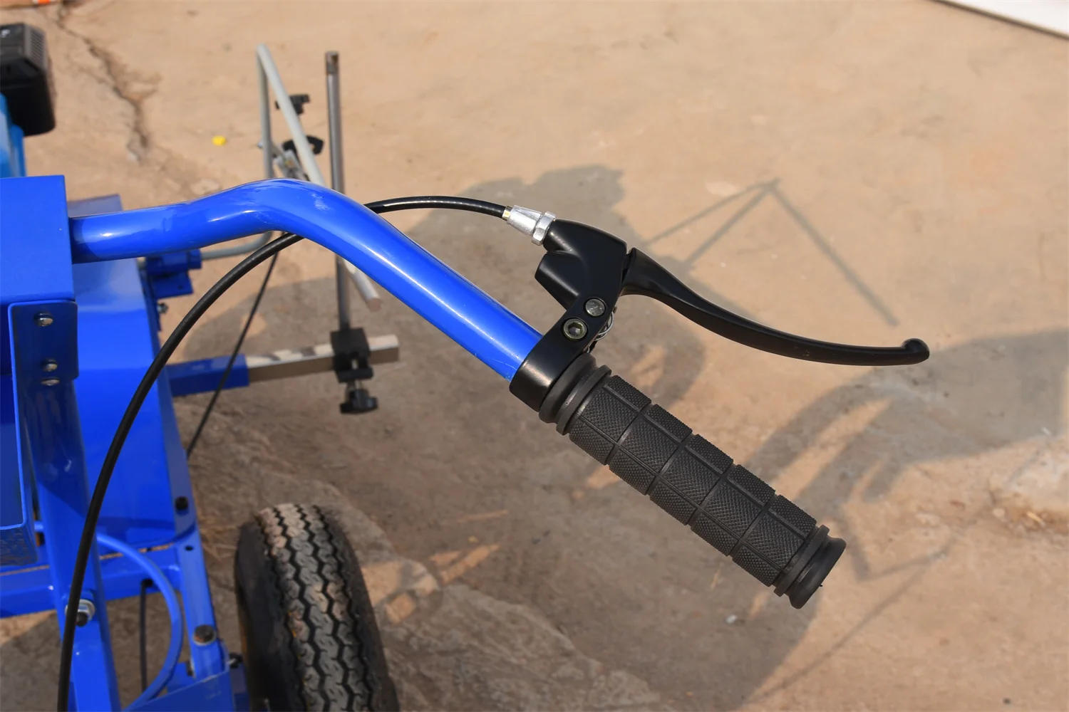 Plastic runway lineation equipment cold spray road marking machine hand push spray line machinery