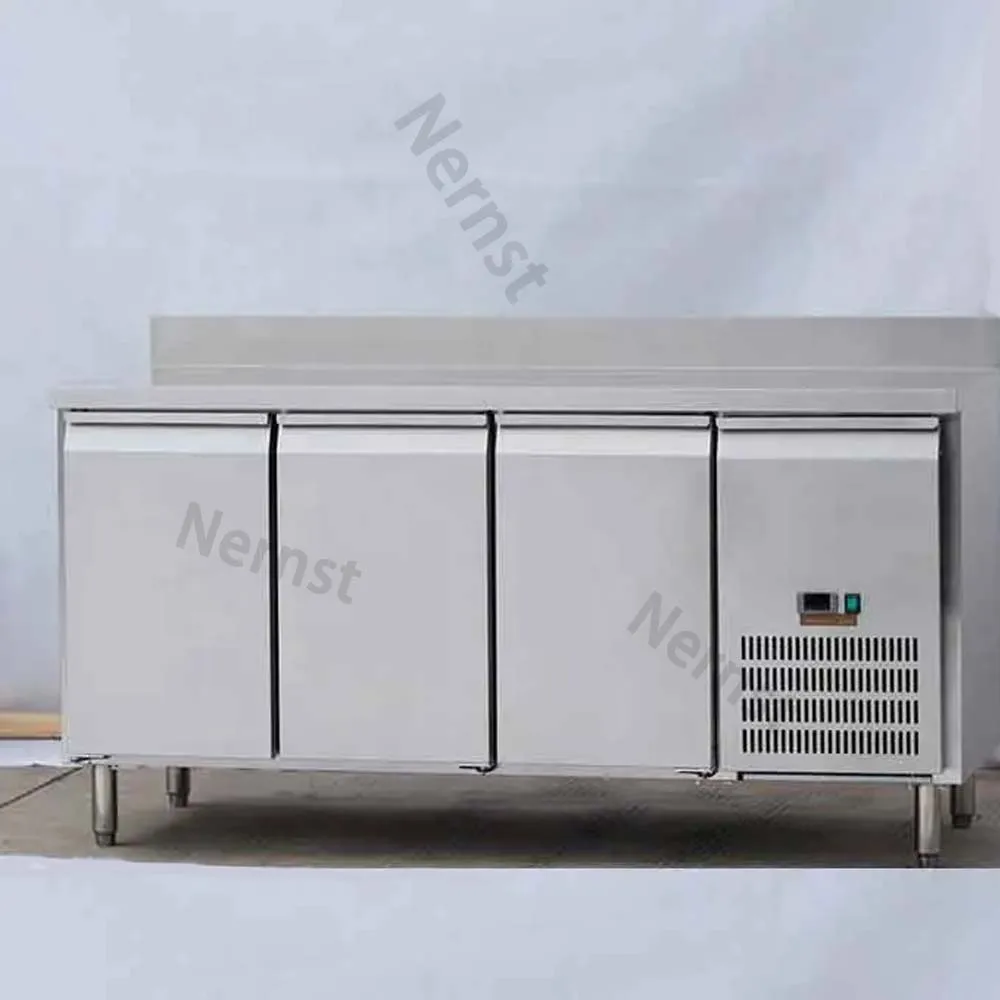 China Manufacturer Restaurant Kitchen Stainless Steel Under Counter Refrigeration Equipment Commercial Refrigerator Freezer