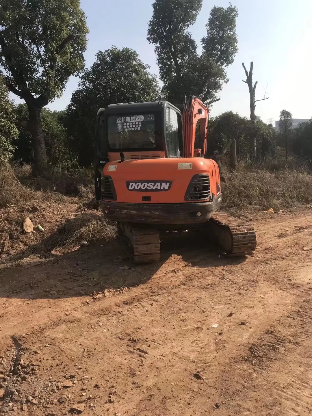 Low Fuel Consumption Used 6 Ton Excavator Doosan DX 60 For Sale