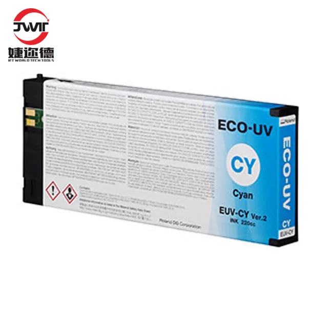 Original roland ECO UV Ink for roland printer CY MG YE BK WH GL Ink ECO-EUV
