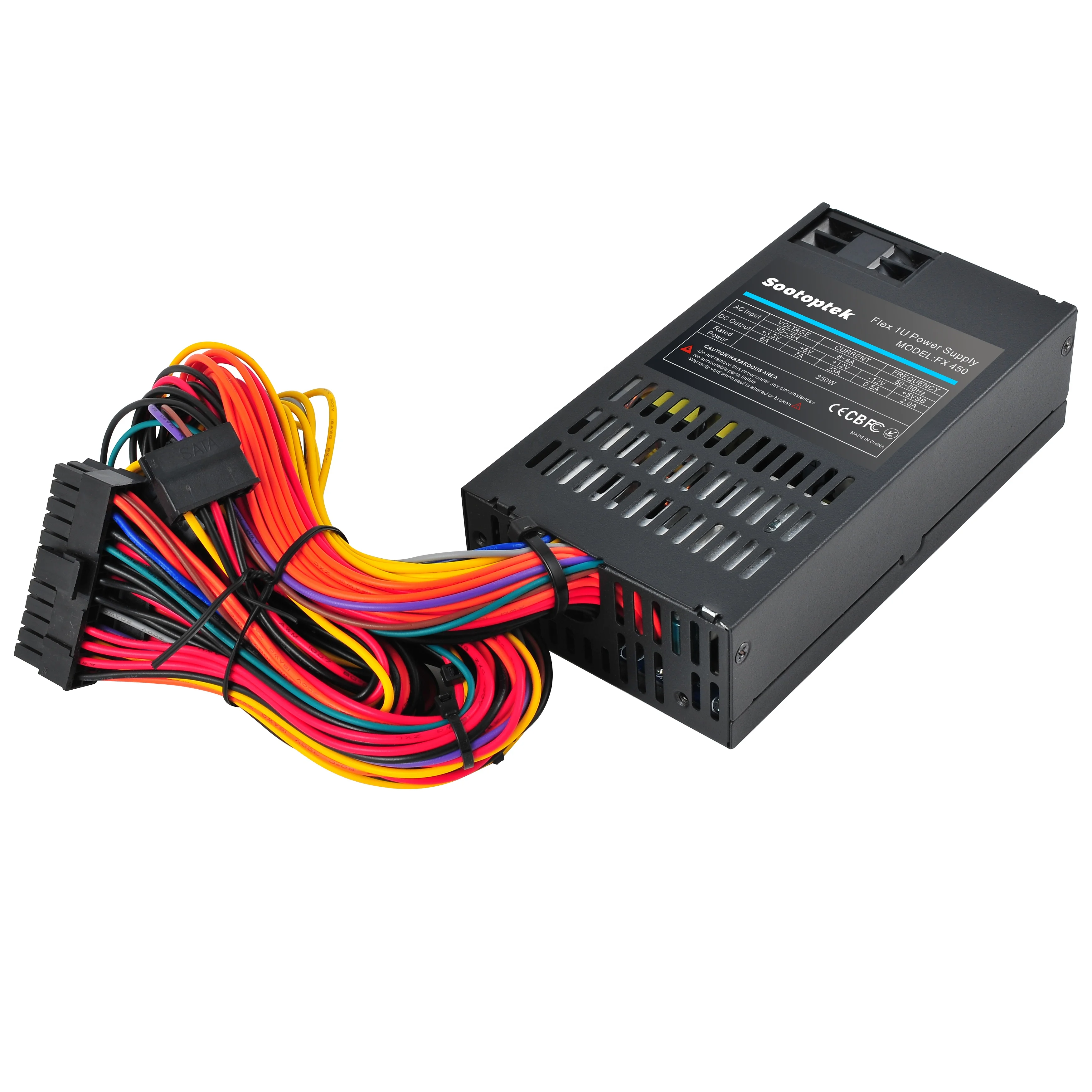  Заводская цена 350 Вт Flex 1u ATX мини Импульсный блок питания для сервера psu с 4 см охлаждающим