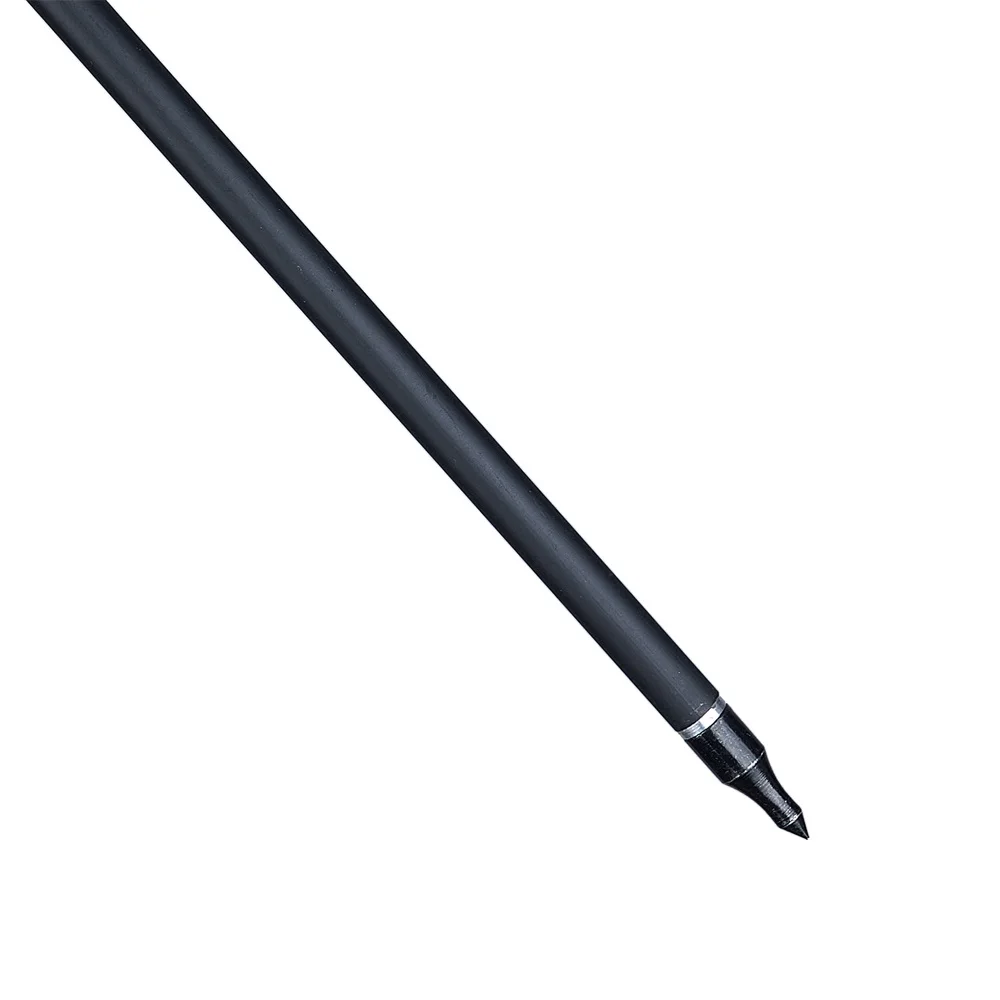 Archery Mixed Carbon Arrow with Natural Turkey Feather 30 Inches for Compound/Recurve Bow Shooting Hunting