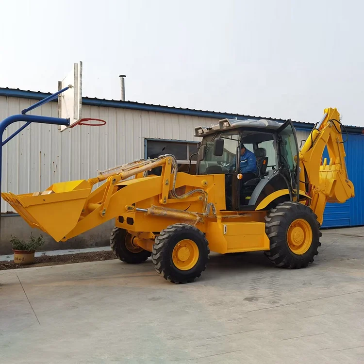 New Product 388 2.5ton Compact Tractor With Loader And Backhoe Loaders With Lowest Price