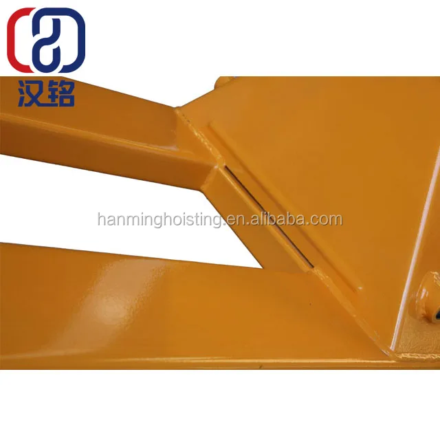 2000kg 2500kg 3000kg nylon PU Rubber wheels hand pallet jack manual hydraulic pallet truck