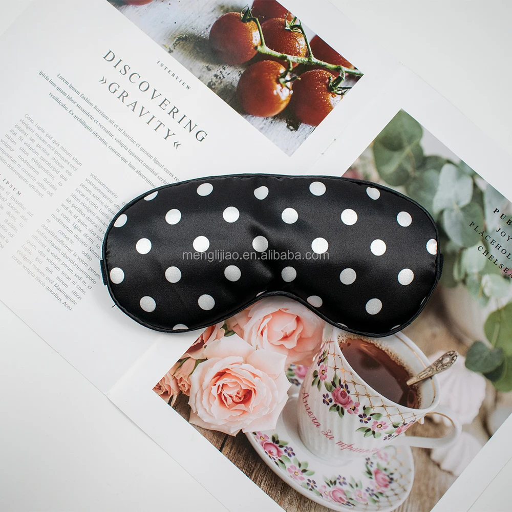 Hot sale frozen gel ice pack eye mask polka dot cold compress cooling eye mask beauty & personal care
