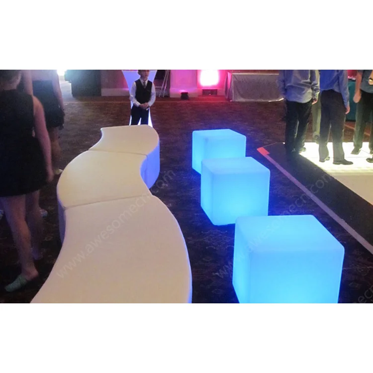 Led Acrylic Cube Table / Plexiglass Cube (Ta110A)