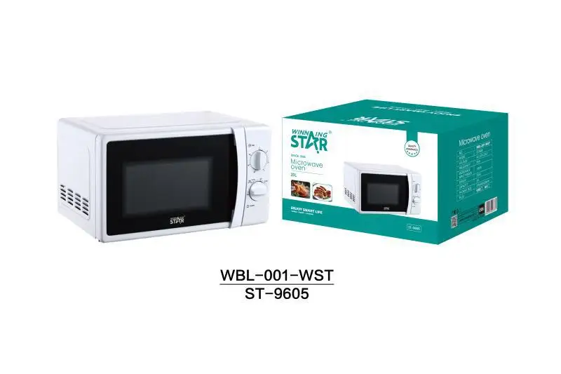 Factory direct sales 20L small household multi-function turntable mechanical microwave oven