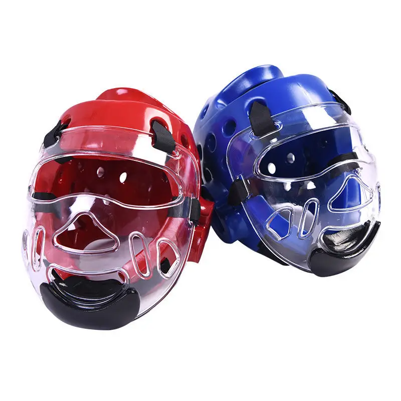 XL Taekwondo Headgear Sport Style Polyurethane Helmet Portable PVC Material Head Gear
