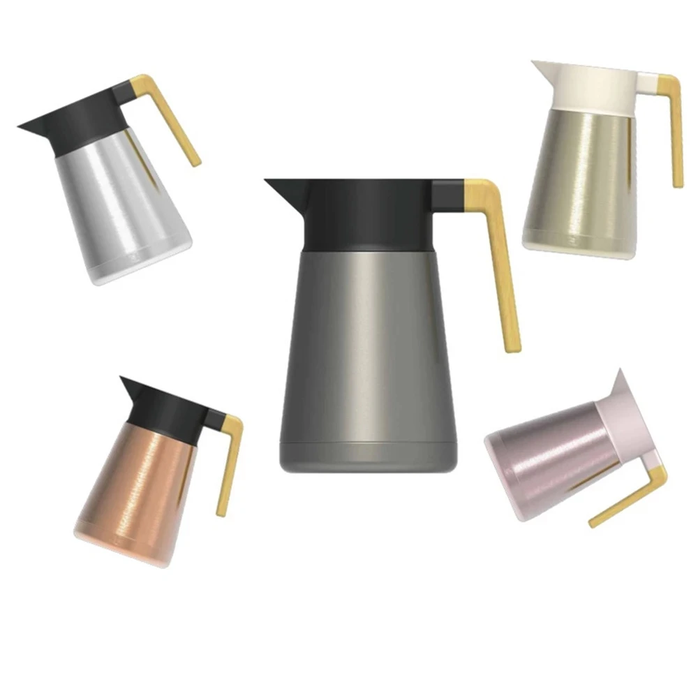 Sample Available Large Capacity 1.5L Double Walled Thermos Vacuum Bottle Flask Stainless Steel Coffee Pot Thermal Kettle