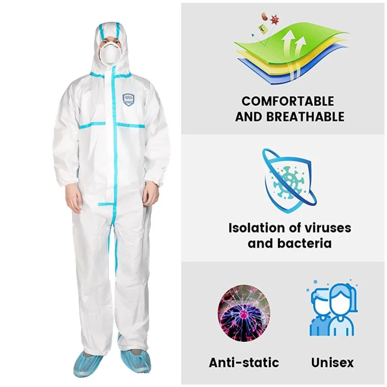 Медицинский Защитный Комбинезон СИЗ CAT 3 типа 4b/5b/6b с тепловой лентой