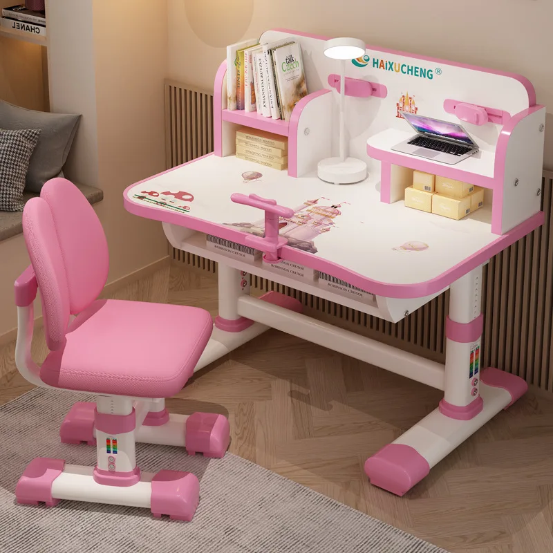 RHS-DC20 Drawing for Kids study desk Toy Sticker Learning Desk Board kids table and chair set