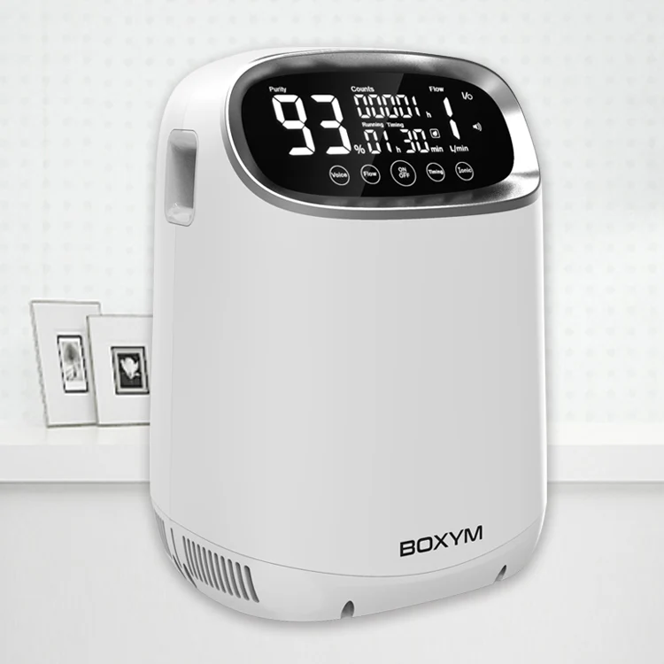 Boxym portable medical grade 96% 1l 2l 3l 5l 10l liters oxigen oxgen Generator china oxygen concentrator with nebulizer