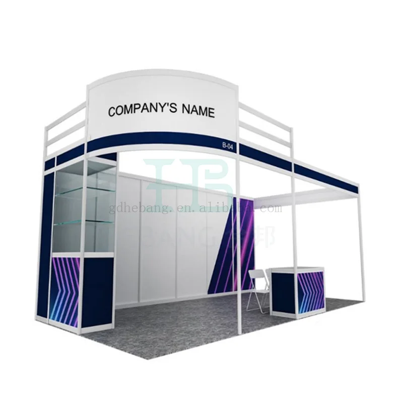 Customization Modular Exhibition Booth Custom Stand Display Expo Trade Show Stand Booth