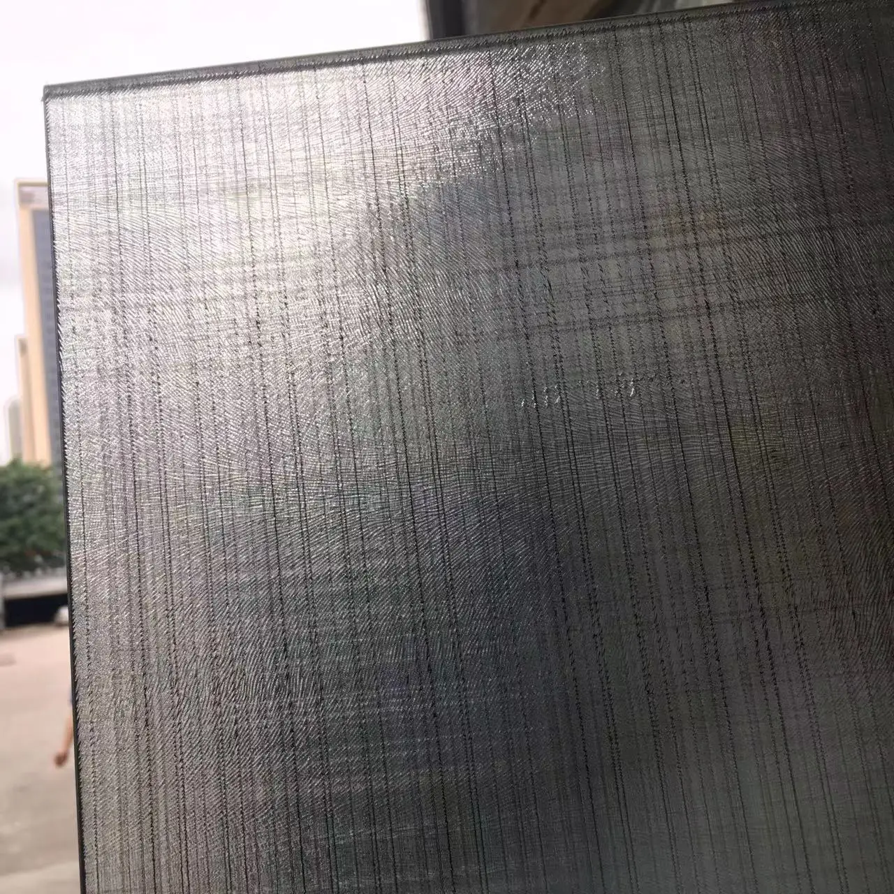 Factory Supply Safety Laminated Wire Mesh Glass for Internal and External Building Walls