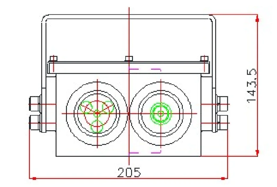 2MP Stainless Steel Explosion Proof Small  Dome PTZ  CCTV Camera For Mine Field