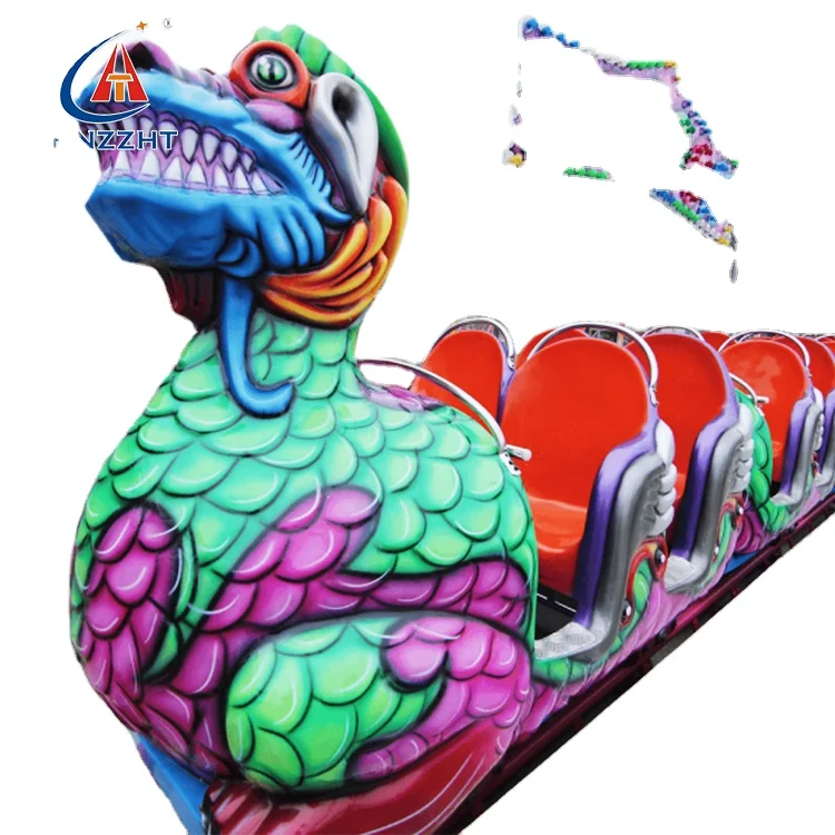 Top Selling Theme Park Attraction Rides Theme Park Equipment Family Roller Coaster for Sale