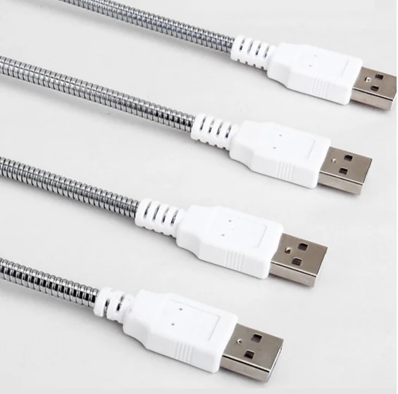 28 LED Reading Lamp Ultra Bright Flexible 4 Colors LED USB rechargeable Book Light For Laptop Notebook PC Computer