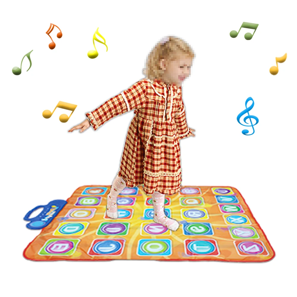 OEM Dancing Challenge smart usb somato sensory practise challenge music piano keyboard children room gaming dancing pad #ML2//