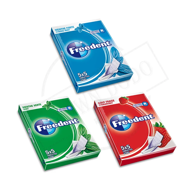 
Freedent chewing gum Mint & Strawberry 5stick*5bag 