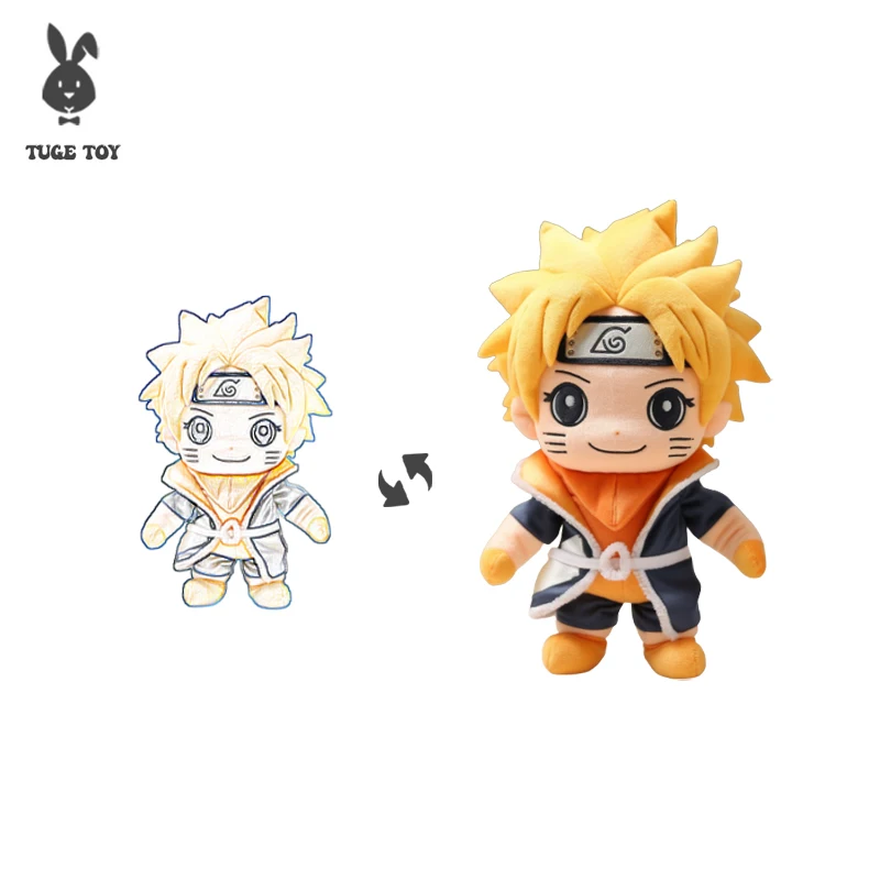 TUGE-Professional custom made 3D face star doll plush toys custom plush doll custom anime plush stuffed doll