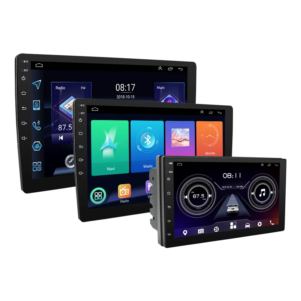 Car Stereo 10 inch 9 Inch 7 inch  Multimedia Audio Touch Screen Single Din Android Car Player