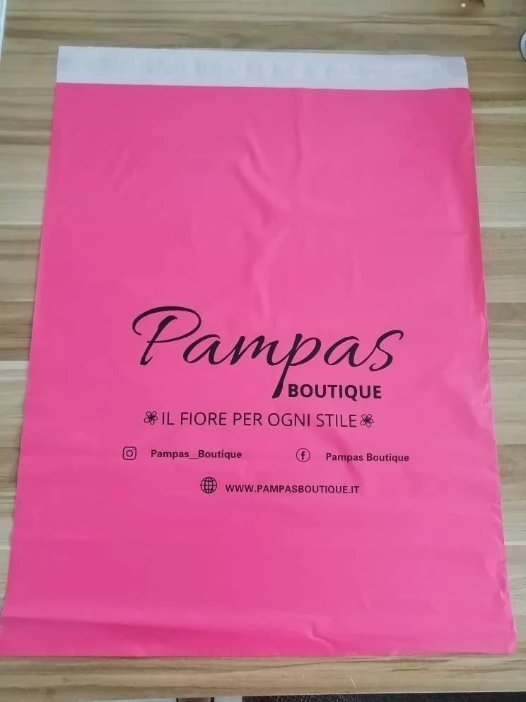 Custom Logo  Self-sealing Polly Mailer Express Mailing Packaging Plastic Bags for Garment Shipping