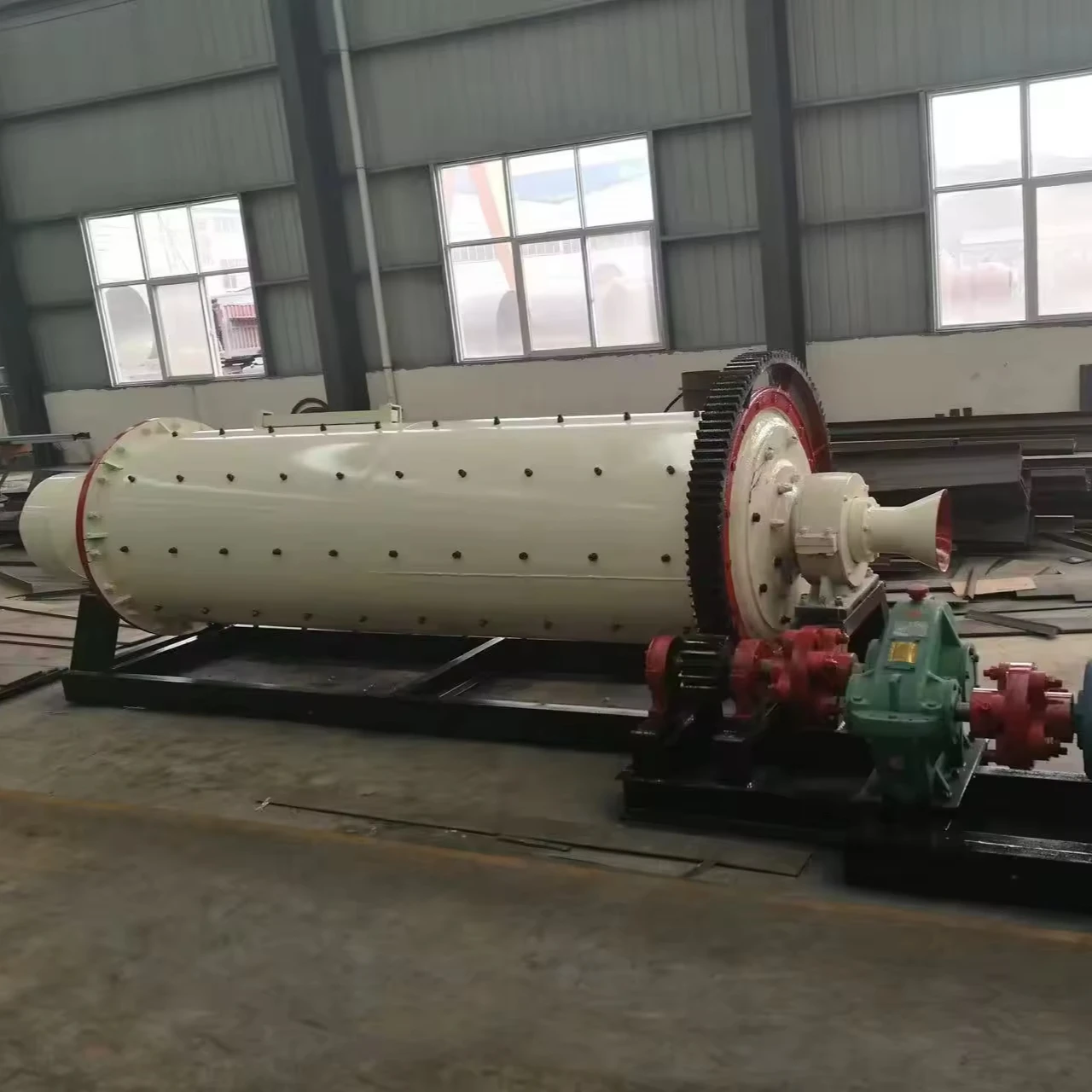 2 tons per hour small Ball mill Dry Process Magnetite Ore Ball Grinding Mill For Mining factory  low price