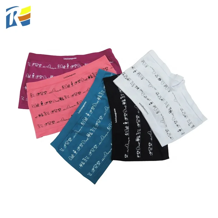 Underwear manufacturer OEM Custom Children Kid Underwear Cute Printed Girls Boxer Briefs