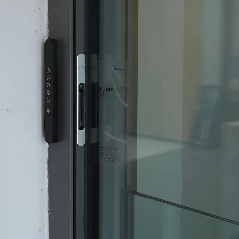 Custom Conference Room Electric Sliding Aluminum Alloy Door Automatic Smart Sliding Door