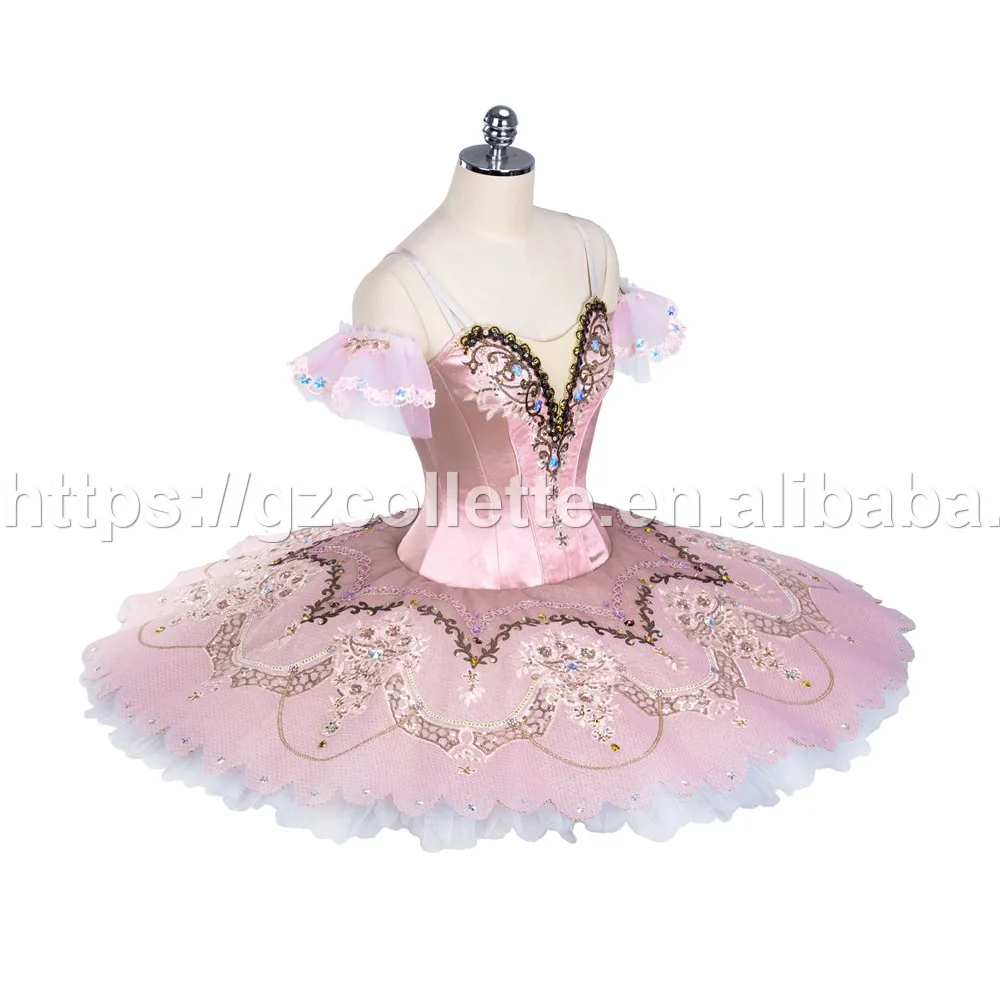 ballet tutu costume  adult customized classical pink fairy dance dress  women competition 12 layers Ballet  tutu professional