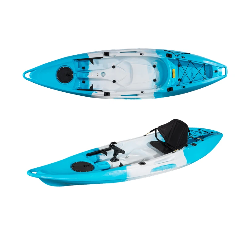 GLIDE 1+1 Boats for Kids and Adult Double Seats Kayak Boat Plastic Canoe Insulated