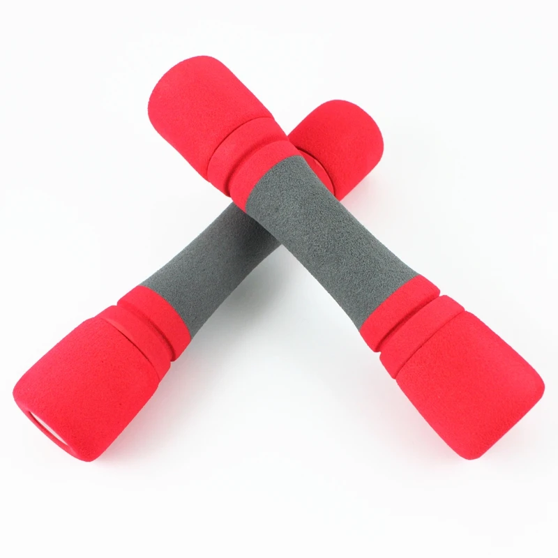 High Quality 2KG Fitness Equipment Home Sports Equipment Iron Dumbbell Foam Handle Dumbbells Set for Children Kids
