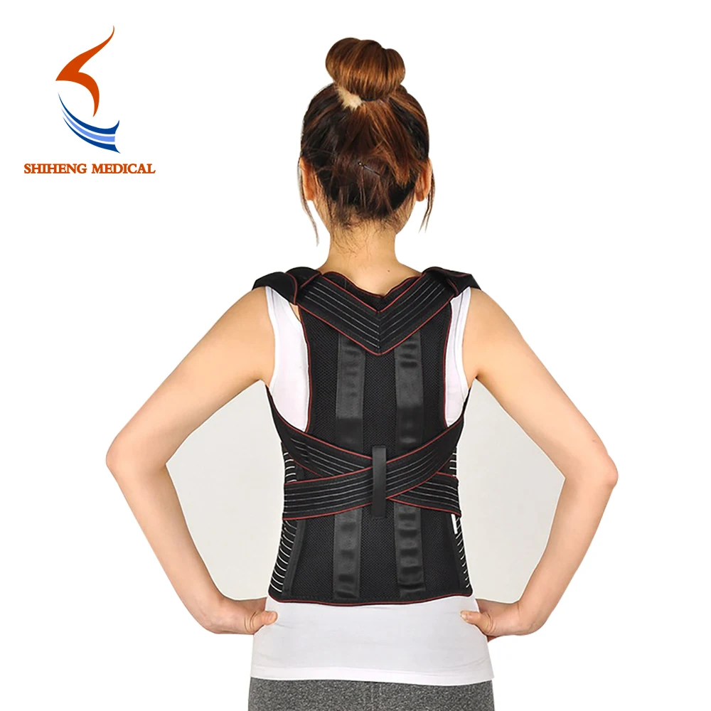 Adjustable Upper Back Brace Fitness Wholesale Magnet Shoulder Belt Posture Corrector Other Exercise Rehabilitation Equipment