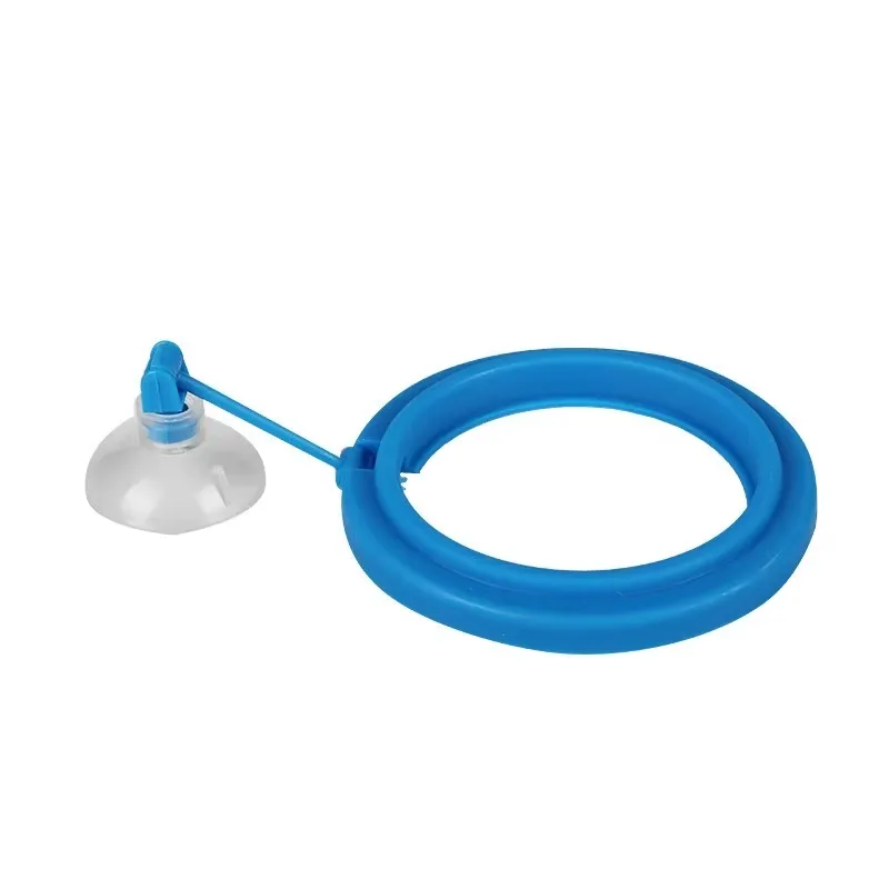 Factory Sale Small Tropical Fish Feeding Ring Aquarium Fish Feeding EQ-102 High Quality Glass PVC PC Cylinder Box Packaging