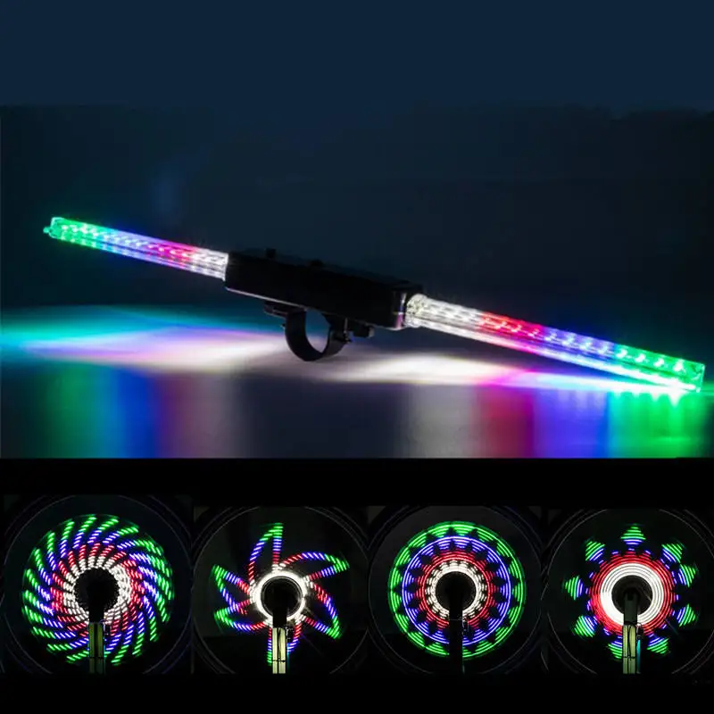 Cycling Bike LED Spoke Light Warning Decoration Lamp Outdoor Bike Spoke Wheel Lights