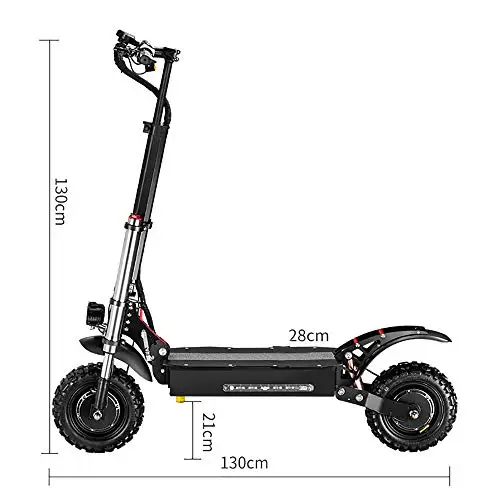GUNAI Electric Scooter 5600W Dual Motor and 60V32Ah Battery 11inch 85km/h Double Suspension Foldable Commuting Scooter with Seat