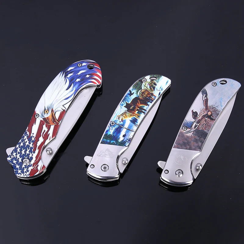 Best Selling Outdoor EDC Camping Tactical Stainless steel Pocket Knife Promotion Survival folding knife