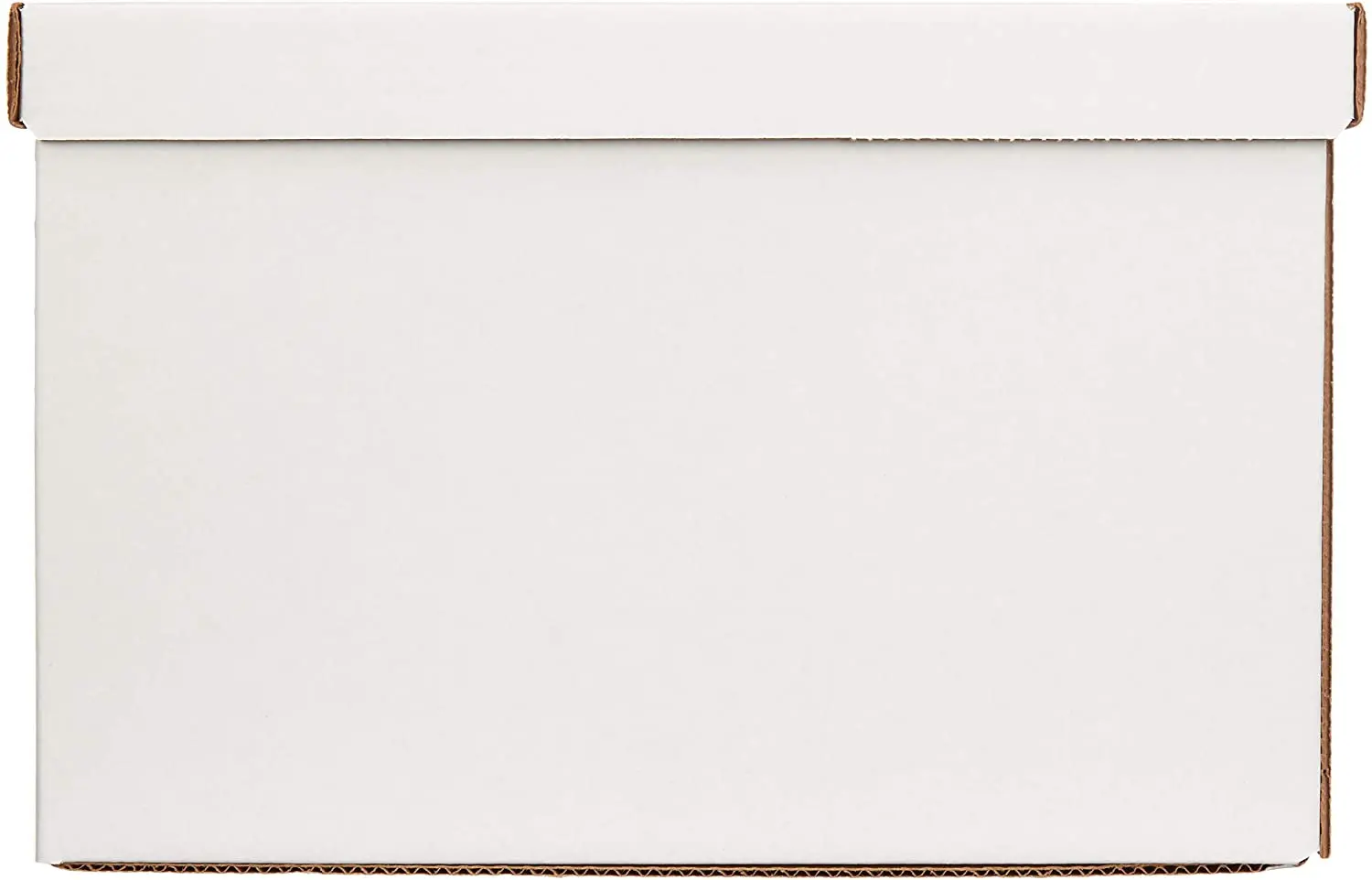 Custom Shipping Mailing Box Classic Moving Bankers Boxes Corrugated Paper Box With Easy Carry Handles