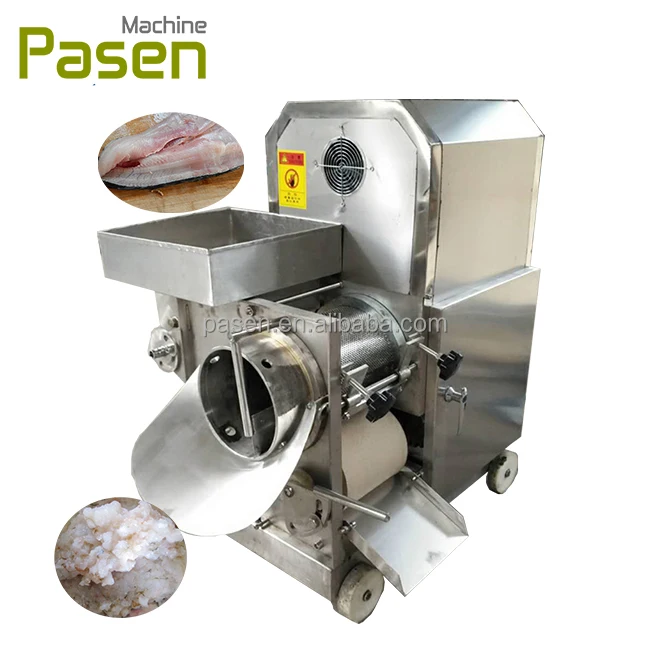 Fish Flesh Separator and Bone Separating Machine Minced Fillet Separating Machine Fish meat picking machinery