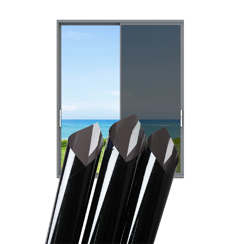 Building Solar Heat Insulated Window Tint Film self Adhesive Solar Film For Windows
