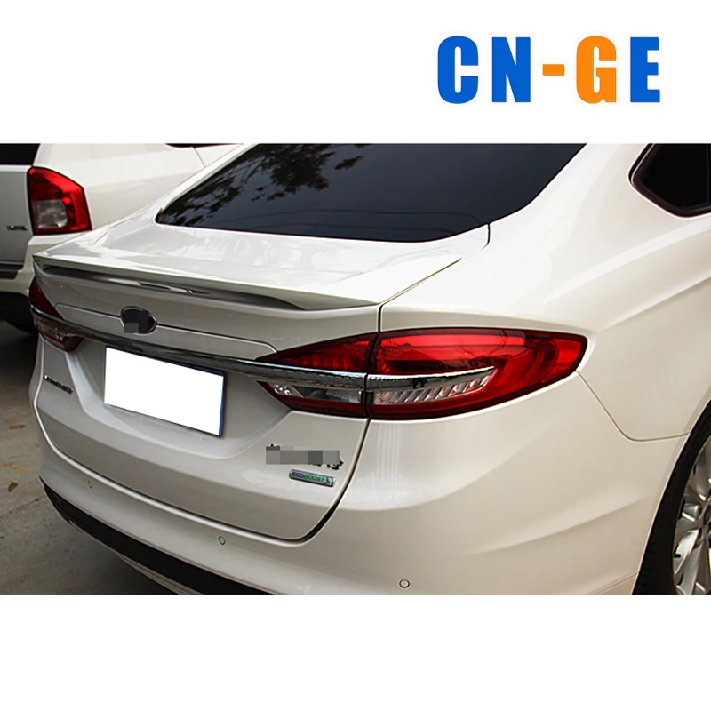 Черный пластиковый спойлер на крышу багажника для Ford fusion Mondeo 2013-2019