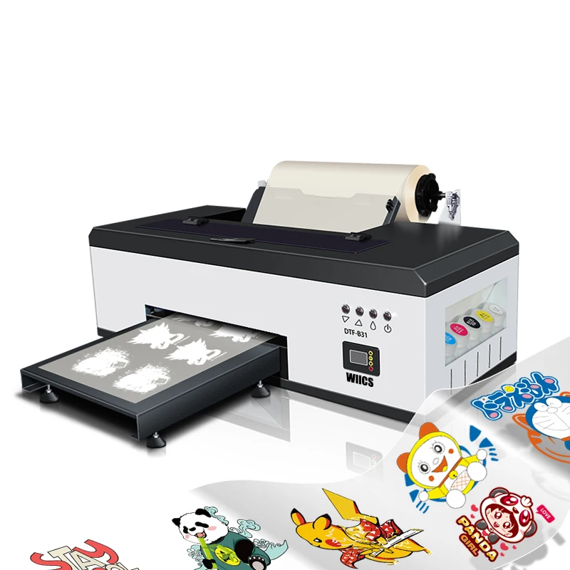 Дешевый принтер Dtf, печатная машина L1800, горячая передача ПЭТ пленки, размер A3, Dtf принтер для печати хлопковых футболок