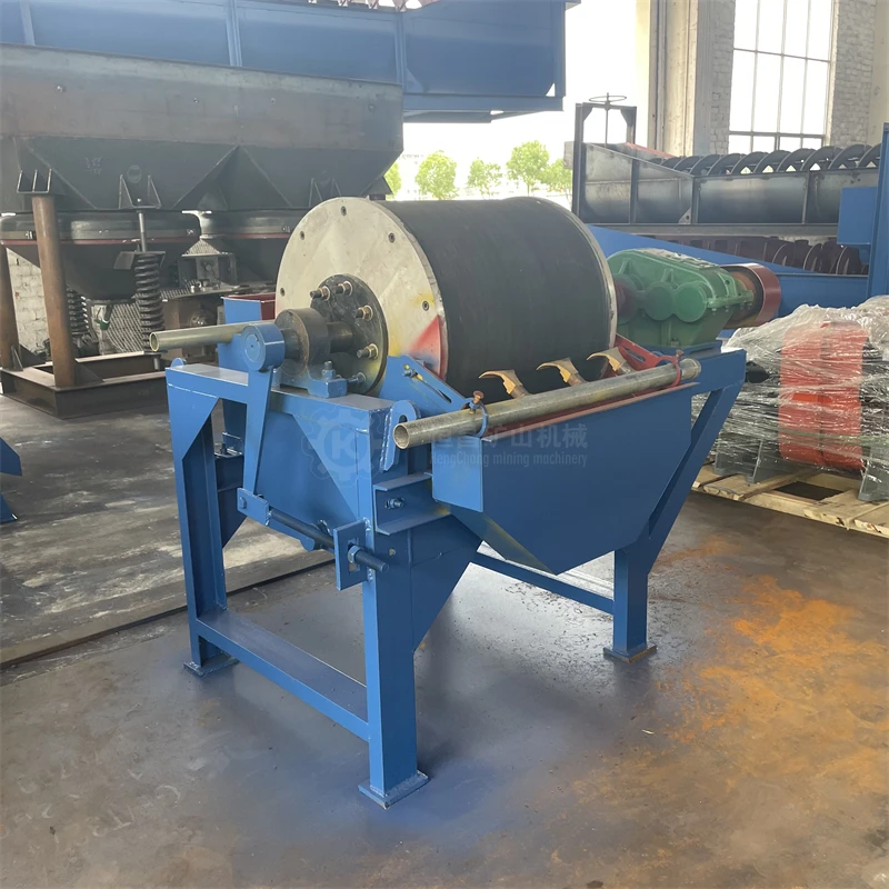 Top Supplier Industrial Drum Magnetic Separator For Ilmenite Magnetite Limonite Hematite Wolframite Columbite Mineral Iron Ore