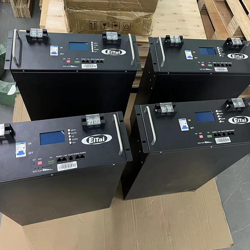 Eitai Rack Mounting Solar Lithium Ion Batteries 48V 100Ah Solar Battery Storage Units Set Price 51.2V Lifepo4 Battery