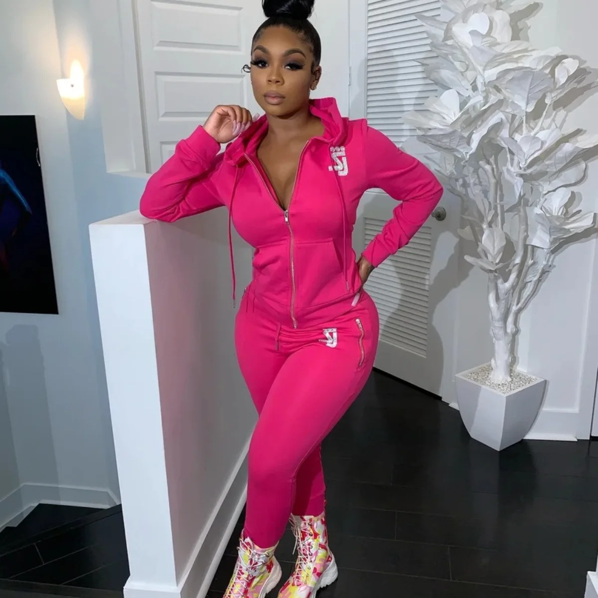 Весна 2021 Дизайнерская одежда известных брендов женские трендовые комплект из 2 предметов