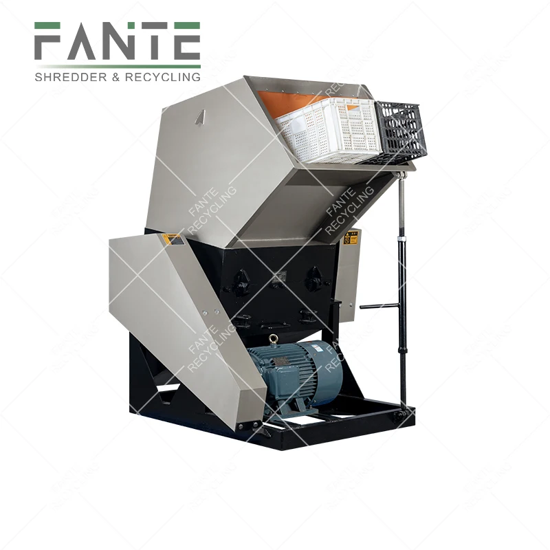 Strong Industrial Pet Plastic Recycle Film Waste Crusher Bottle Crusher Machine For Sale