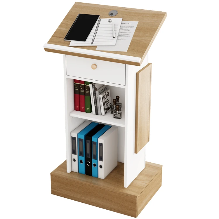 
High quality podium church pulpit lectern podiums for church china manufacturer 