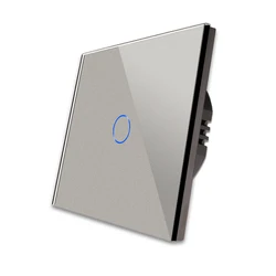 Bingoelec  home appliances  Zigbee 1gang smart switch no neutral and capacitor wall touch  electrical light switch