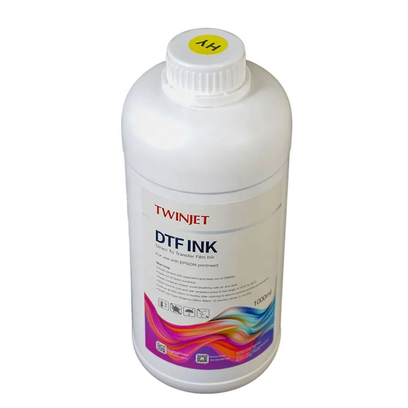 XP600 I3200 Ink Water Based DTF Printing Consumables DTF White Ink DTF Inks 1000ml